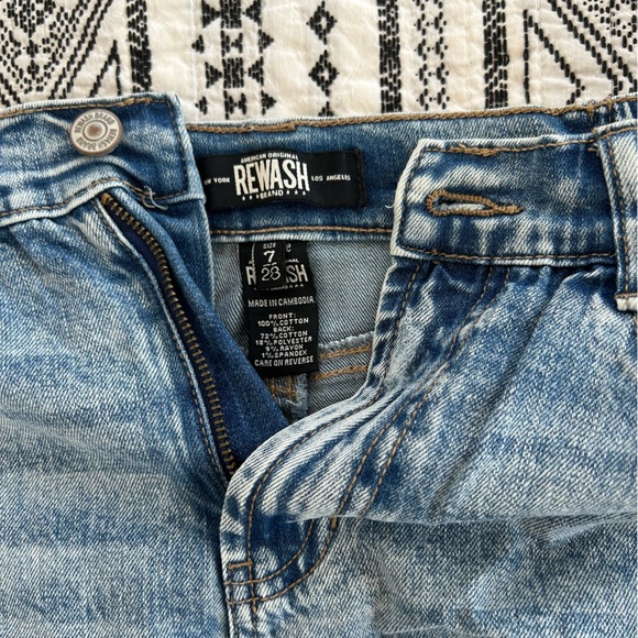 Rewash Jean Shorts Size 7 - Picture 3 of 4